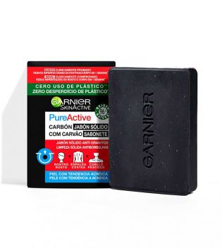 Garnier - Pure Active solid soap with charcoal and salicylic acid