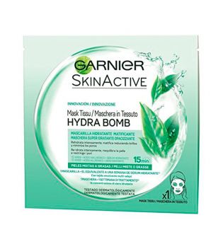 Garnier - Tissue Mask Hydra Bomb - Combination to oily skin