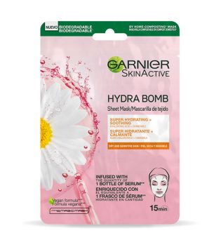 Garnier - Tissue Mask Hydra Bomb - Dry and Sensitive Skin