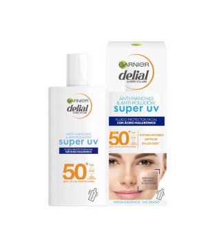 Garnier - Facial sunscreen Delial Sensitive Advanced SPF + 50 with hyaluronic acid
