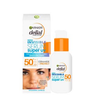 Garnier - Protective Facial Serum Delial Invisible Super UV SPF50+ Ceramide Protect