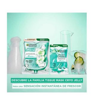 Garnier - *Skin Active* - Anti-fatigue eye contour patches Hyaluronic Cryo Jelly - Tired skin