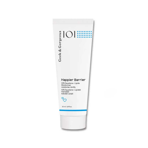 Geek & Gorgeous - Nourishing and moisturizing cream 10% squalene + lipids Happier Barrier - Normal, combination and oily skin