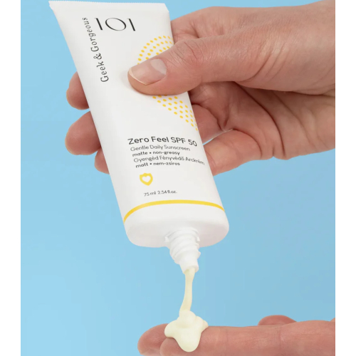 Geek & Gorgeous - Facial sunscreen Zero Peel SPF 50