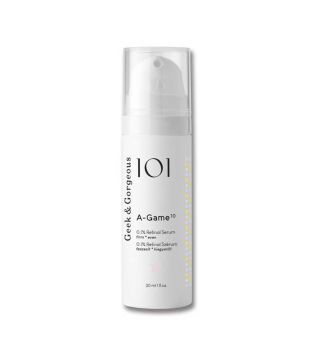 Geek & Gorgeous - 0,1% retinal serum A-Game 10 - Combination and oily skin