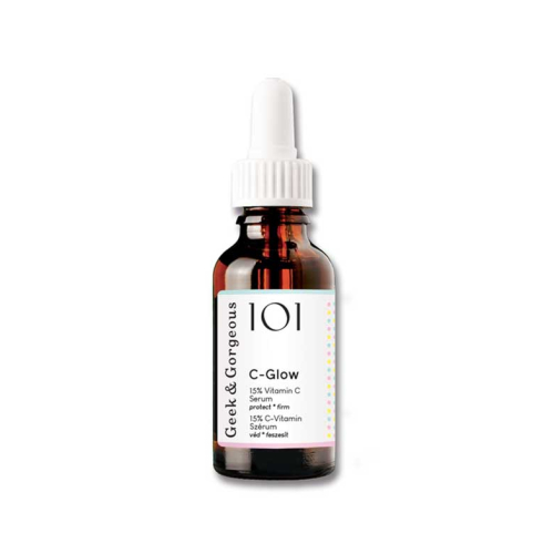 Geek & Gorgeous - 15% vitamin C serum C-Glow - Dull and/or blemished skin