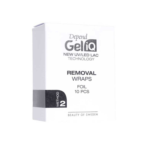 Depend - Nail polish remover bands Gel iQ Removal Wraps Folie Method 2