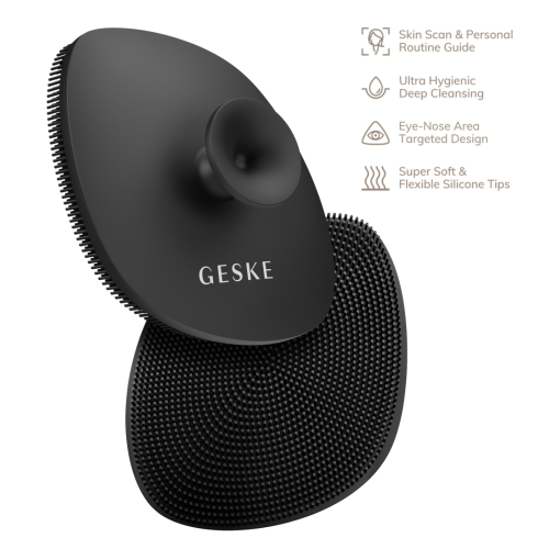 GESKE - 4 in 1 facial cleansing brush - Black