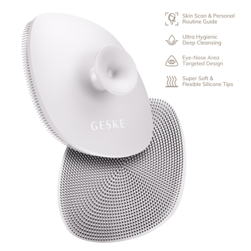 GESKE - 4 in 1 facial cleansing brush - White