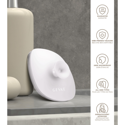 GESKE - 4 in 1 facial cleansing brush - White