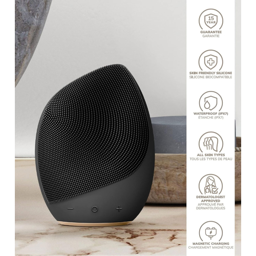 GESKE - Sonic 5-in-1 Facial Cleansing and Massager Brush - Black Gold