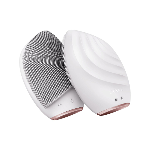 GESKE - Sonic 5-in-1 Facial Cleansing and Massager Brush - White Rose Gold