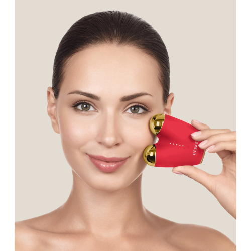 GESKE - *I love myself* - Massager Microcurrent Face-Lifter 6 In 1 - Red