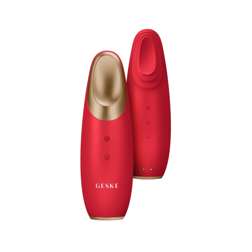 GESKE - *I love myself* - Eye Contour Massager Warm & Cool Energizer 6 in 1 - Red