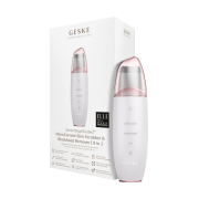GESKE - Cleanser MicroCurrent Skin Scrubber & Blackhead Remover 9 in 1 - White Rose Gold