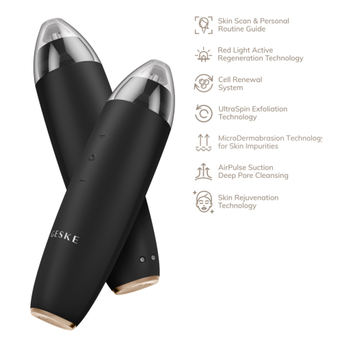 GESKE - Cleanser MicroDermabrasion Blackhead Remover 7 in 1 - Black