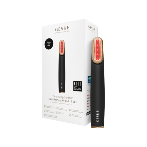 GESKE - 7-in-1 Anti-aging Massager Skin Firming Wand - Black Gold