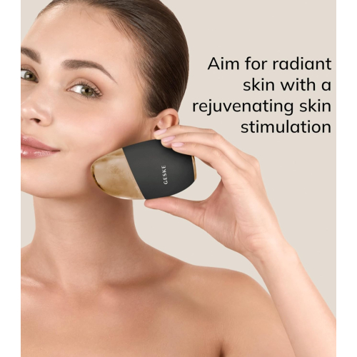 GESKE - 7-in-1 Eye and Face Massager Cool & Warm - Black Gold