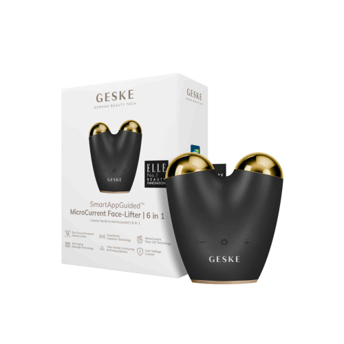 GESKE - Massager Microcurrent Face-Lifter 6 In 1 - Black Gold