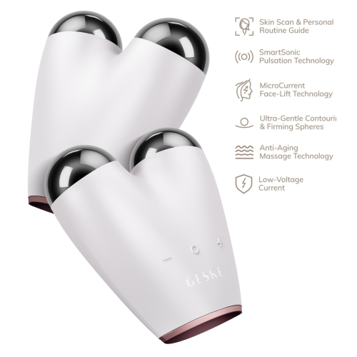 GESKE - Massager Microcurrent Face-Lifter 6 In 1 - White