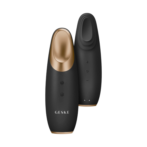 GESKE - Eye Contour Massager Warm & Cool Energizer 6 in 1 - Black