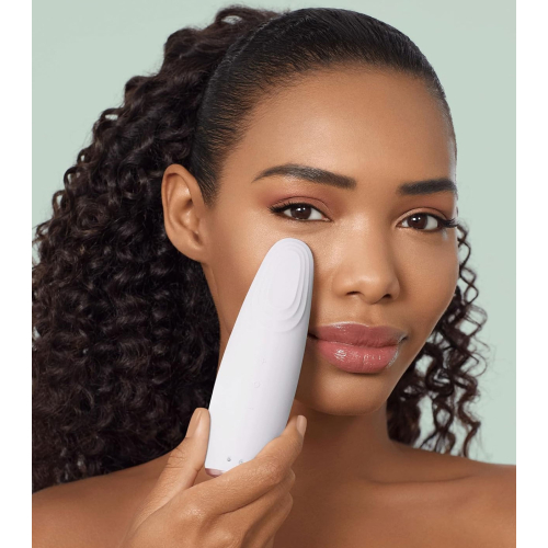 GESKE - Eye Contour Massager Warm & Cool Energizer 6 in 1 - White Rose Gold