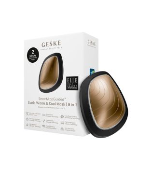 GESKE - Facial mask Sonic Warm & Cool 9 in 1 - Black Gold