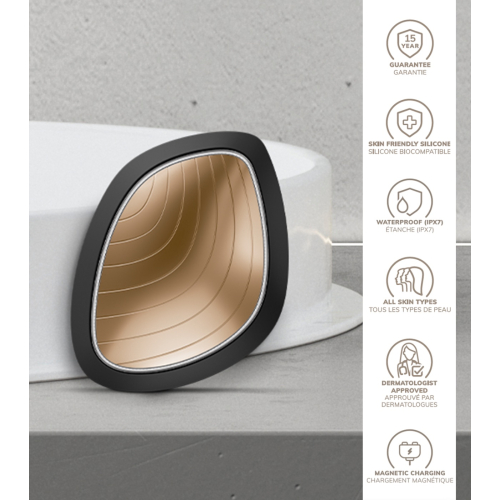 GESKE - Facial mask Sonic Warm & Cool 9 in 1 - Black Gold