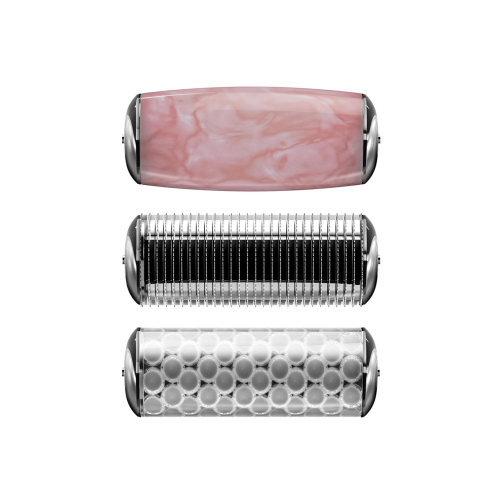 GESKE - 9 in 1 Microneedle Face and Body Roller - Black Gold