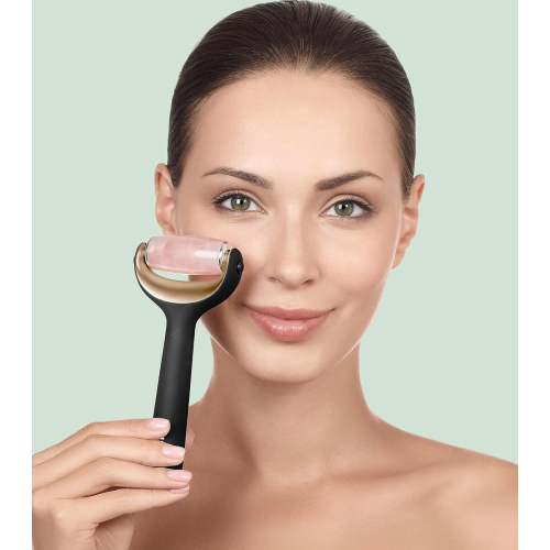 GESKE - 9 in 1 Microneedle Face and Body Roller - Black Gold