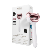 GESKE - 9 in 1 Microneedle Face and Body Roller - White Rose Gold