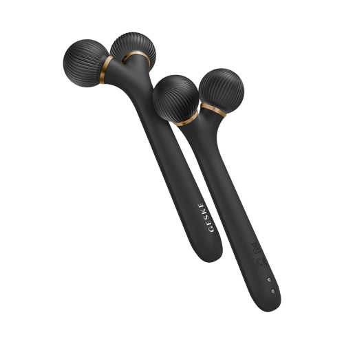 GESKE - 4 in 1 Sonic Facial Roller - Black Gold