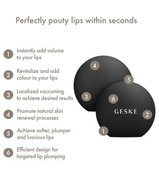 GESKE - 4 in 1 Lip Volumizer - Black