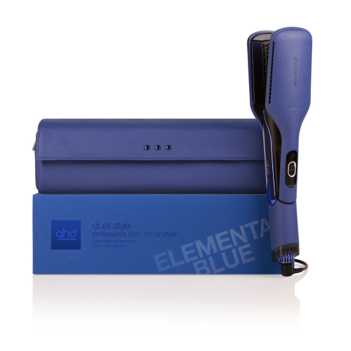 ghd - *Colour Crush* - 2 in 1 hair dryer straightener Duet Style - Indigo blue