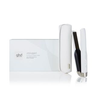 ghd - Wireless hair straightener ghd Unplugged - White