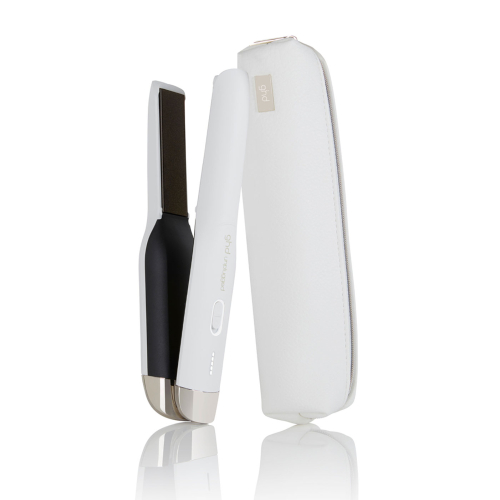 ghd - Wireless hair straightener ghd Unplugged - White