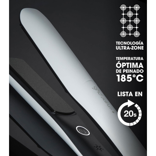 ghd - Hair straightener Platinum+ White Styler