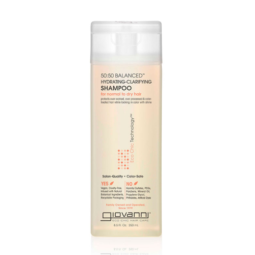 Giovanni - 50:50 Balanced Hydrating-Clarifying Shampoo - Balanced 50:50
