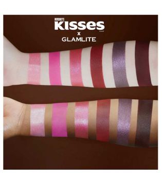 Glamlite - *Hershey's Kisses* - Eyeshadow Palette - Lava Cake