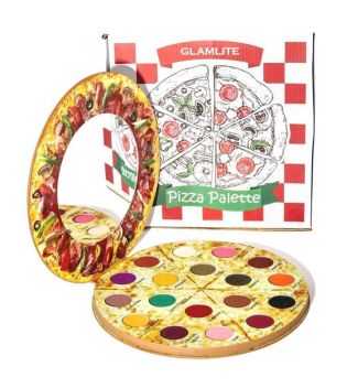 Glamlite - Pizza Eyeshadow pallete