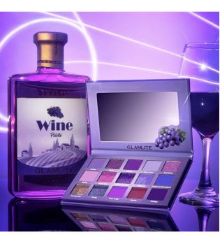 Glamlite - *Happy Hour Collection* - Eyeshadow Palette Wine