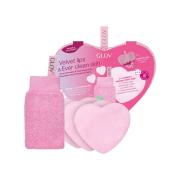 GLOV - *Amore Collection* - Facial Disc and Lip Exfoliating Glove Set Velvet Lips And Ever Clean Skin