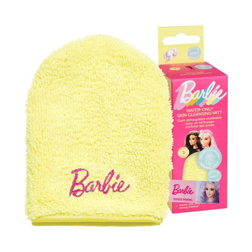 GLOV - *Barbie* - Make-up remover glove Only Cleansing Mitt -  Baby Banana