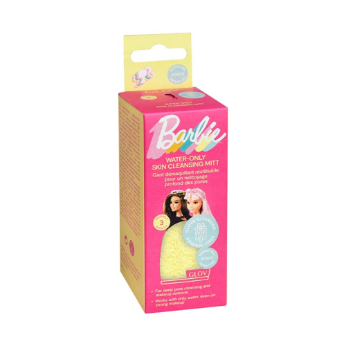 GLOV - *Barbie* - Make-up remover glove Only Cleansing Mitt -  Baby Banana