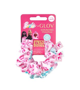 GLOV - *Barbie* - Pack of 3 scrunchies - Size S
