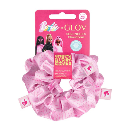 GLOV - *Barbie* - Pack of 3 scrunchies - ZigZak