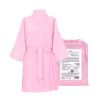 GLOV - Ultra Absorbent Terry Robe Kimono Style - Pink