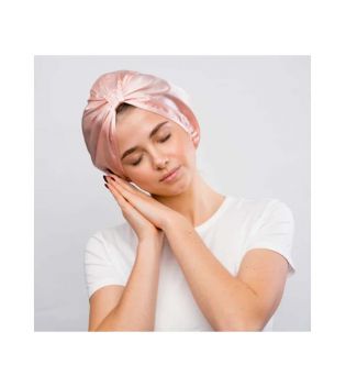 Glov - Satin anti-frizz sleeping cap - Pink