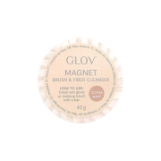 GLOV - Solid soap for brushes and gloves Magnet - Coffee