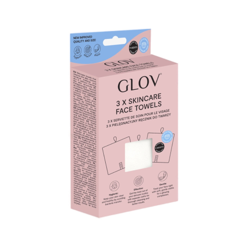 GLOV - Pack 3 microfiber face towels Luxury Face